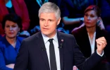 Laurent Wauquiez, président de Les Républicains, le 10 avril 2019 à Boulogne-Billancourt