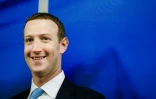 Mark Zuckerberg en février 2020 à Bruxelles