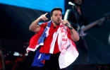 Le chanteur portoricain Luis Fonsi, interprète du succès "Despacito", le 21 février 2018 à Viña del Mar, au Chili