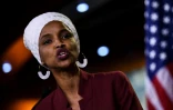 Cette photo prise le 15 juillet 2019 montre l'élue américaine Ilhan Omar