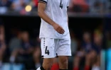 Zaid Tahseen, défenseur central de l'Irak, lors du match du groupe I du Mondial-2026 contre la Norvège, à Foxborough (Massachusetts), le 16 juin 2026