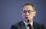 Le PDG de Pfizer, Albert Bourla, à Davos le 23 janvier 2025