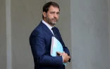 Christophe Castaner, porte-parole du gouvernement, quitte l'Elysée à l'issue du conseil des ministres du 6 septembre 2017
