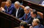 Le Premier ministre israélien Benjamin Netanyahu lors d'une réunion du Parlement (Knesset), le 29 mai 2019
