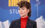 La réalisatrice Miranda July en janvier 2020 lors du Sundance festival à Park city