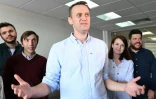 L'opposant russe Alexeï Navalny à Moscou, le 7 juillet 2017