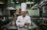 Paul Bocuse dans son restaurant en 2012