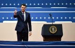 L'influenceur américain Charlie Kirk à Washington, aux Etats-Unis, le 20 janvier 2025