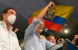 Le président élu de l'Equateur Guillermo Lasso le 11 avril 2021