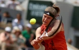 Karolina Muchova à Roland-Garros le 10 juin 2023