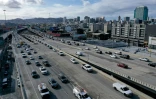 Une autoroute Ă San Francisco en Californie. Photo prise le 27 novembre 2019