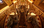L'intérieur de la basilique Notre-Dame de la Garde à Marseille, le 23 janvier 2025
