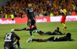 Les Monégasques assommés après leur match nul à Lens, le 21 mai 2022
