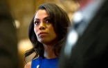 L'ex-conseillère de la Maison Blanche, Omarosa Manigault, le 16 janvier 2017 à New York