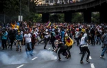 Manifestation contre le président vénézuélien Nicolas Maduro, le 6 avril 2017, à Caracas