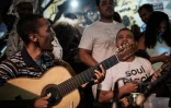 Un concert à Pedra do Sal, berceau de la samba, à Rio de Janeiro, le 21 novembre 2016