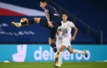 L'ailier du PSG Angel Di Maria s'est illustré lors du choc de Ligue 1 entre Paris et Rennes au Parc de Princes, le 7 novembre 2020