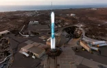 Une fusée Delta II, sur le pas de tir de la base aérienne de Vandenberg (Californie), le 16 novembre 2017