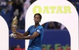 Gaël Monfils vainqueur du tournoi de Doha le 6 janvier 2018