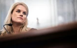 Frances Haugen lors de son audition au Congrès américain, le 5 octobre 2021