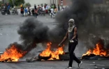 Heurts entre police et manifestants, le 15 février 2019 à Port-au-Prince, en Haïti