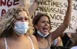 Manifestation Ă l'initiative de #Iwas contre la violence et les agressions sexuelles contre les femmes, Ă Ajaccio le 5 juillet 2020