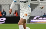Le milieu de l'OM Adrien Rabiot entré en cours de match contre Angers, le 4 octobre 2024 au Stade Vélodrome  