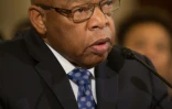 Le parlementaire américain, John Lewis lors de l'audition devant le Sénat de Jeff Sessions, le 11 janvier 2017, à Washington.