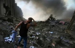 Deux puissantes explosions se sont produites à Beyrouth, le 4 août 2020 au Liban