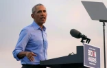 Barack Obama s'exprime depuis Philadelphie le 21 octobre 2020