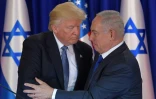 Le président américain Donald Trump et le Premier ministre israélien Benjamin Netanyahu à Jérusalem, le 22 mai 2017