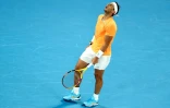 L'Espagnol Rafael Nadal lors de l'Open d'Australie le 18 janvier 2023