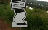 Campagne de prévention "Jeter tue l'environnement" (Photo : Nouvel'r)