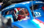 Le Français Esteban Ocon dans le baquet de son Alpine prêt à s'élancer au Red Bull Ring à Spielberg, le 9 juillet 2022 
