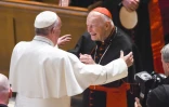 Le pape François avec le cardinal McCarrick le 23 septembre 2015