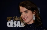 Adèle Haenel à son arrivée à la cérémonie des César salle Pleyel à Paris le 28 février 2020