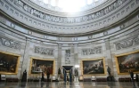 La Rotonde du Capitole de Washington le 17 janvier 2025