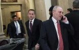 Le numéro trois de la Chambre des représentants, Steve Scalise (D), le 22 mars au Capitole à Washington