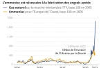 Les prix du gaz et de l'ammoniac