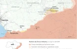 Localités reprises par l’Ukraine dans sa contre-offensive à l’est