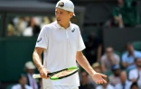L'Australien Alex De Minaur à Wimbledon, le 7 juillet 2018