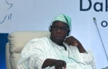 L'ancien président nigérian Olusegun Obasanjo, le 16 décembre 2014 à Dakar