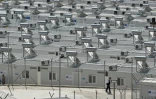 Le centre d'accueil et d'identification des migrants sur l'île de Samos en Grèce, le 18 septembre 2021
