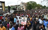 Des milliers de personnes ont manifesté le 18 novembre 2017 à Harare pour réclamer le départ du président zimbabwéen Robert Mugabe 