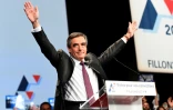 François Fillon, candidat à la primaire de la droite, le 18 novembre 2016 à Paris