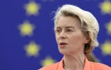 La présidente de la Commission européenne Ursula von der Leyen s'exprime devant le Parlement européen à Strasbourg le 13 septembre 2023