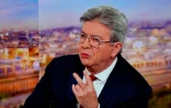 Le leader de LFI Jean-Luc Mélenchon sur le plateau de TF1 le 3 mai 2026