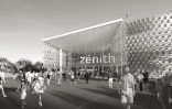 Maquette du Zénith (Photo : DR)