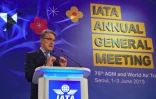 Alexandre de Juniac, directeur général de l'Iata, lors de l'assemblée générale annuelle en juin 2019 à Séoul, en Corée du Sud