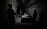 Dans les tunnels souterrains du bureau privé de Maher al-Assad, à la lisière de Damas le 21 janvier 2025